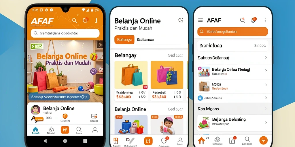 Tampilan antarmuka AFAF yang menarik dan fungsional.