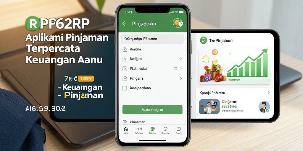 Tampilan antarmuka aplikasi RP62RP yang user-friendly.